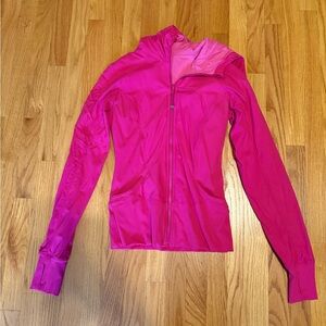 Vibrant Pink Women's Hooded Jacket - Lululemon